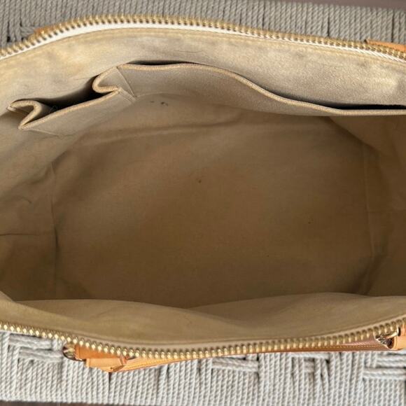 EUC Louis Vuitton Saleya Damier Azur MM Zipper Tote - Picture 10 of 11